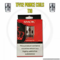SMOK TFV12 Prince Coils - 0.12 Ohm T10 (Pack of 3)