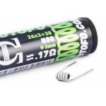 Wotofo - Pre-Built Coils (Pack of 10) - 0.17 Ohm Triple Core Fused Clapton