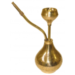 8" Metal Bong with Gun Metal Finish