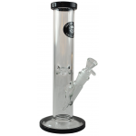 Glass 30cm Justin Hale Bong Black