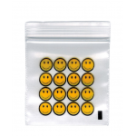 4 x 4cm Bag - Smileys 100