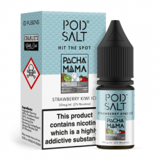 Pacha Mama Strawberry Kiwi Ice E-Liquid by Pod Salt Fusions