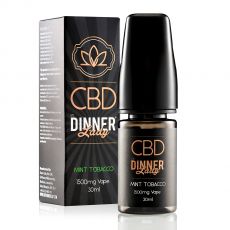Mint Tobacco CBD 30ml by Dinner Lady 1500mg