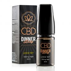 Lemon Tart CBD 30ml by Dinner Lady 500mg