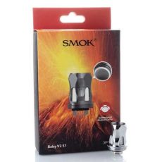 SMOK - Baby V2 Coils - S1 (Single Mesh) 0.15 Ohm - Pack of 3