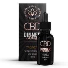 Tropical CBD Oral Drops by Dinner Lady 15ml