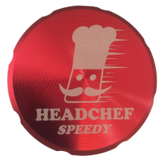 Cheeky One SPEEDY 50mm 4 Part Grinder - RED