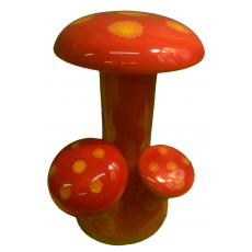 Ceramic Mushroom Bong Large
