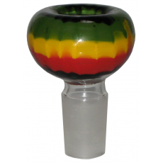 Glass Bowl Rasta 14.5mm Grind
