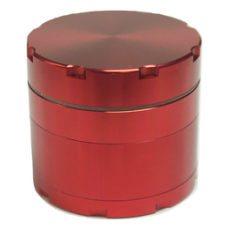 4 Piece 50mm Grinder RED