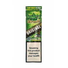 Juicy Jay HEMP Blunt Wraps ORIGINAL 2 in pack