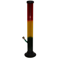 Acrylic 46cm Straight Pipe Bong Wide