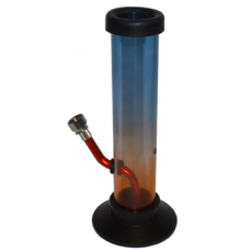 Acrylic 23cm Straight Pipe Bong Slim