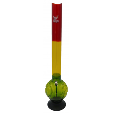 Acrylic 30cm Bubble Handgrip Bong No 80