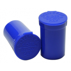 BLUE OPAQUE Pop Top Bottle 6 Dram (1gm)