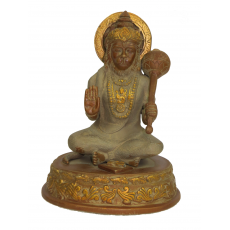 Brass Hanuman Statue (20cm x 2.1kg)