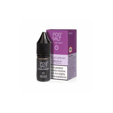 Blackcurrant Nicotine Salt E-Liquid by Pod Salt 10ml