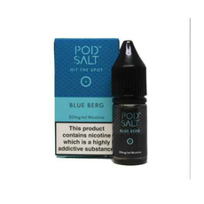 Blue Berg Nicotine Salt E-Liquid by Pod Salt 10ml
