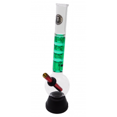 Glass 36cm "Rainbow High" Bong LARGE 36cm - GREEN
