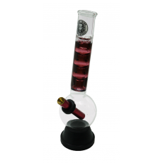 Glass 28cm "Rainbow High" Bong SMALL 28cm - PURPLE
