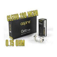 Aspire - Cleito 120 Mesh Coils 0.15 Ohms (Pack of 5)