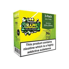 NS20 + NS10 Sour Apple Refresher E-Liquid Pod by Strapped