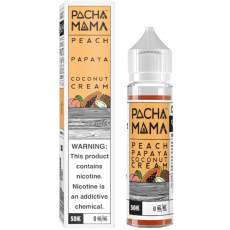 Peach, Papaya and Coconut Cream E-Liquid by Pacha Mama 50ml