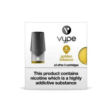 Golden Tobacco ePen 3 Prefilled Vape Pod by Vype