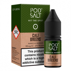 Amnesia Mango Nicotine Salt E-Liquid by Pod Salt Fusions