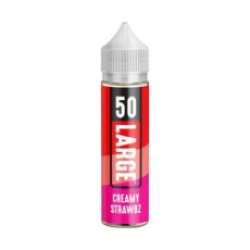 Creamy Strawbz EU Unboxed E-Liquid by 50 Large