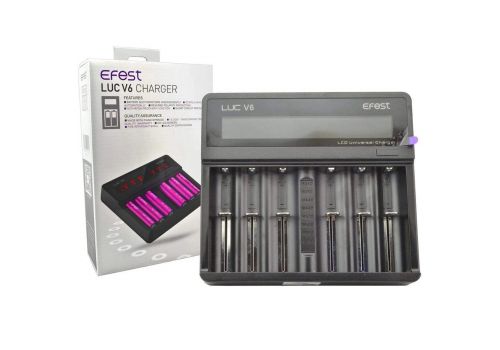Efest - LUC V6 Battery Chargers - 6 Bays