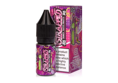 Tangy Tutti Frutti Salt Nicotine E-Liquid by Strapped 10ml