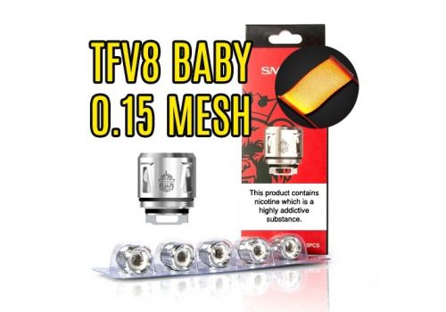SMOK TFV8 Baby Mesh Coil - 0.15 Ohms (Pack of 5)