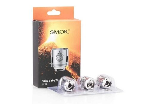 SMOK TFV8 X-Baby Coils - 0.2 Ohm T6 (Pack of 3)