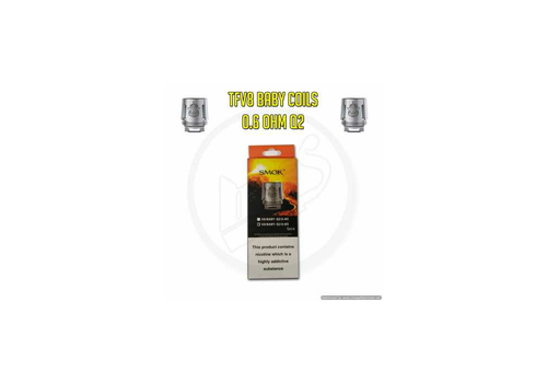 Smok TFV8 Baby Coils - 0.6 Ohm Q2 (Pack of 5)