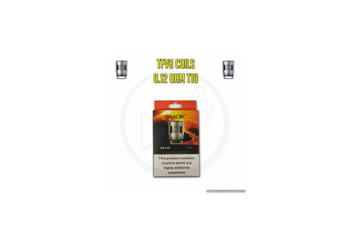 Smok TFV8 Coils - 0.12 Ohm T10 (Pack of 3)