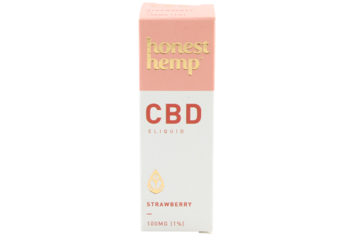 Strawberry CBD E-Liquid by Honest Hemp