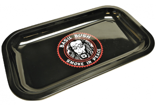 Basil Bush METAL Rolling Tray (27 x 16cm)