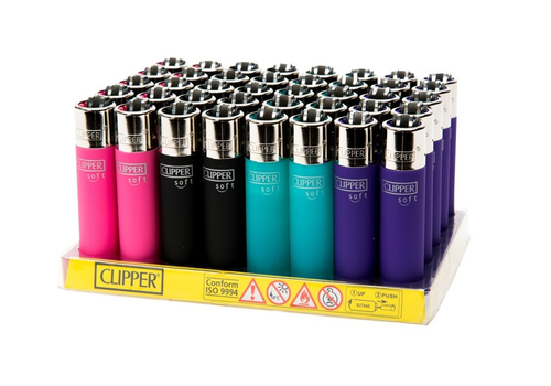 Clipper Soft Touch Lighters