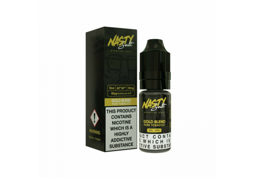 Gold Blend Nic Salt E-Liquid by Nasty Juice