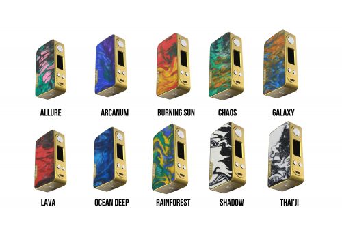 Famovape - Magma 200W Box Mod - Gold Frame Edition