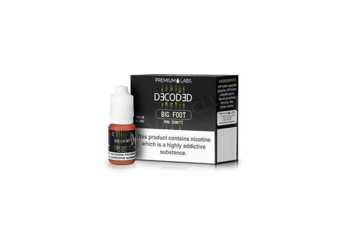 Big Foot E-Liquid by Decoded 3 x 10ml
