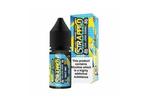 Cool Lemon Sherbet Salt Nicotine E-Liquid by Strapped