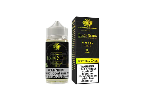 Birthday Cake E-Liquid by Kilo Black Series