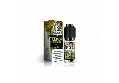 Lemon Sherbet Nic Salt E-Liquid by Double Drip