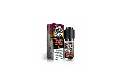 Mango Raspberry Ice Cream Nic Salt E-Liquid by Double Drip