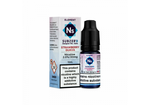 Strawberry Guava Nic Salt E-Liquid by Element Subzero