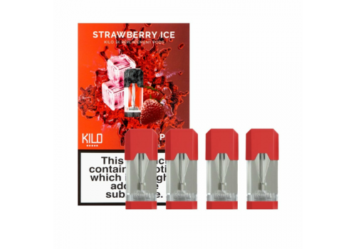 Strawberry Ice E-Liquid Pod by Kilo 1K